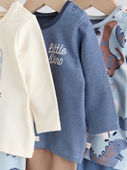 Blue Dino Tops and Leggings 6 Piece Baby Set (0mths-3yrs) - Image 11 of 18