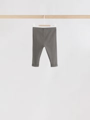 Green/Brown Slogan Tops and Leggings 6 Piece Baby Set (0mths-3yrs) - Image 8 of 17