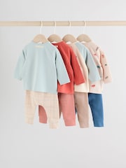 Mineral Little Cub Baby Tops and Leggings 8 Piece Set (0mths-2yrs) - Image 6 of 25