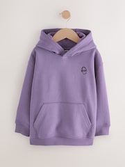 Purple Skull Sign Off Hoodie (3-16yrs) - Image 1 of 7