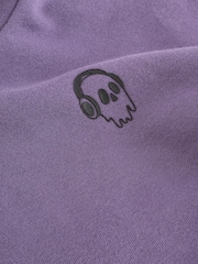 Purple Skull Sign Off Hoodie (3-16yrs) - Image 7 of 7