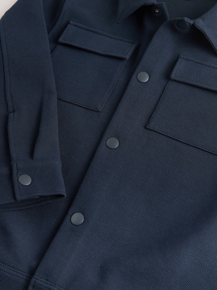 Navy Smart Shacket (3-16yrs) - Image 8 of 8