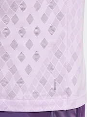 adidas Plum Purple Tennis Pro Climacool Free Lift Polo Shirt - Image 5 of 6