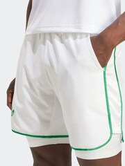 adidas White Tennis Climacool Shorts Set - Image 4 of 6