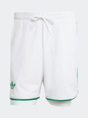 adidas White Tennis Climacool Shorts Set - Image 6 of 6