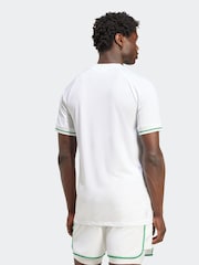 adidas White Tennis Pro Climacool Free Lift T-Shirt - Image 2 of 9