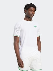 adidas White Tennis Pro Climacool Free Lift T-Shirt - Image 3 of 9