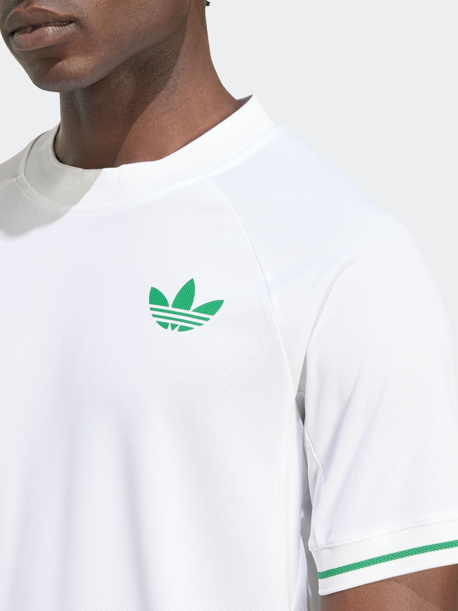 Buy adidas White Tennis Pro Climacool Free Lift T-Shirt from