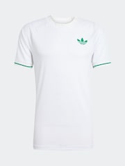 adidas White Tennis Pro Climacool Free Lift T-Shirt - Image 6 of 9