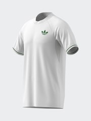 adidas White Tennis Pro Climacool Free Lift T-Shirt - Image 7 of 9