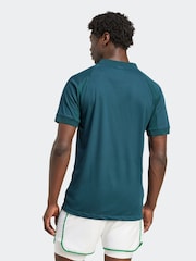 adidas Dark Green Tennis Pro Climacool Free Lift T-Shirt - Image 2 of 6