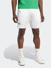 adidas White Tennis Pro Climacool Ergo Shorts - Image 1 of 7