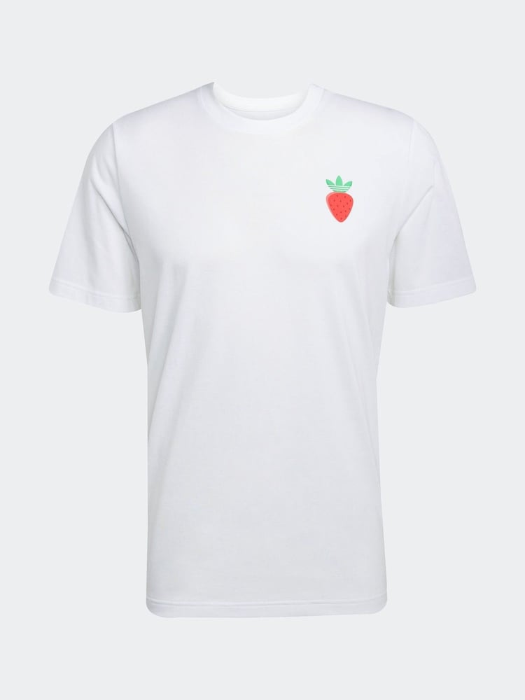 adidas White Tennis Graphic Print T-Shirt - Image 6 of 6
