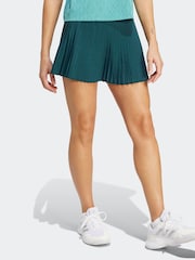 adidas Dark Green Tennis Pro Climacool Pleated Skirt - Image 1 of 6