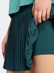 adidas Dark Green Tennis Pro Climacool Pleated Skirt - Image 4 of 6
