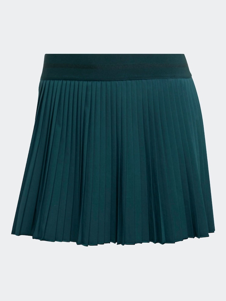 adidas Dark Green Tennis Pro Climacool Pleated Skirt - Image 6 of 6