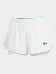 adidas White Tennis Pro Climacool Shorts - Image 6 of 13