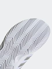 adidas White/Silver Gamecourt 2.0 Tennis Shoes - Image 18 of 18