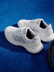 adidas White/Silver Gamecourt 2.0 Tennis Shoes - Image 6 of 18
