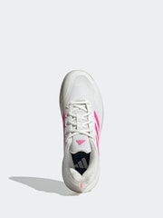 adidas White/Pink Gamecourt 2.0 Tennis Shoes - Image 13 of 22