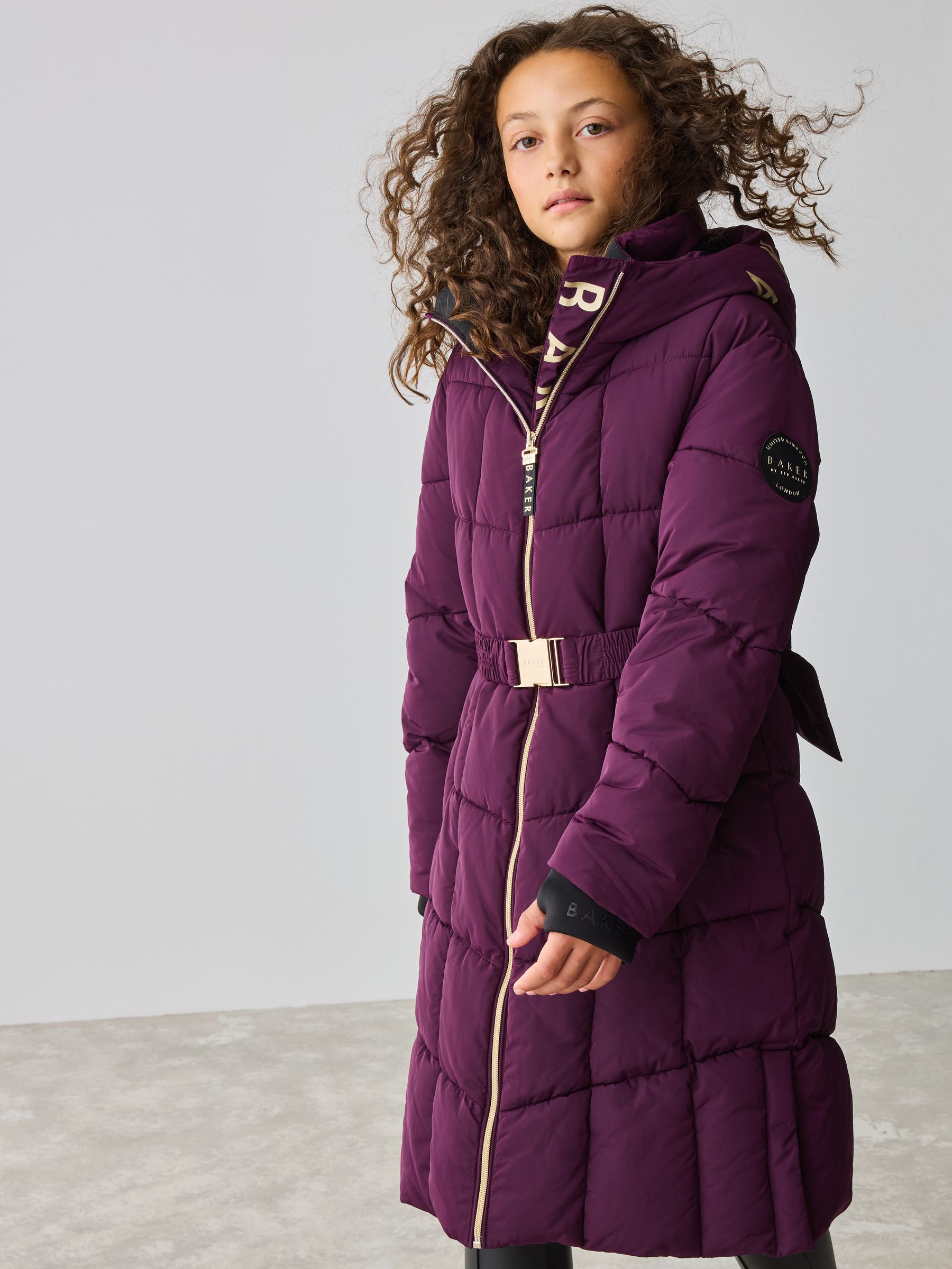 Buy Baker by Ted Baker Shower Resistant Longline Bow Back Belted