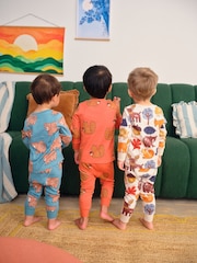 Multi Snuggle Pyjamas 3 Pack (9mths-8yrs) - Image 2 of 9