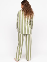 Cyberjammies Green Minijammies Printed Long Sleeve Pyjamas Set - Image 2 of 4