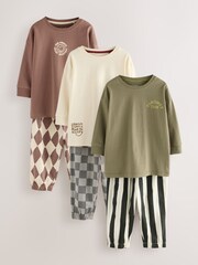 Multi Oversized Pyjamas 3 Pack (9mths-10yrs) - Image 7 of 13