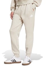 adidas Grey Essentials Feelcozy Fleece Joggers - Image 1 of 6