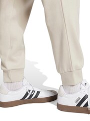 adidas Grey Essentials Feelcozy Fleece Joggers - Image 5 of 6