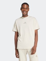 adidas Grey Light ALL SZN T-Shirt - Image 1 of 6