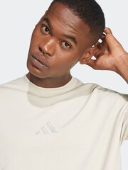 adidas Grey Light ALL SZN T-Shirt - Image 5 of 6