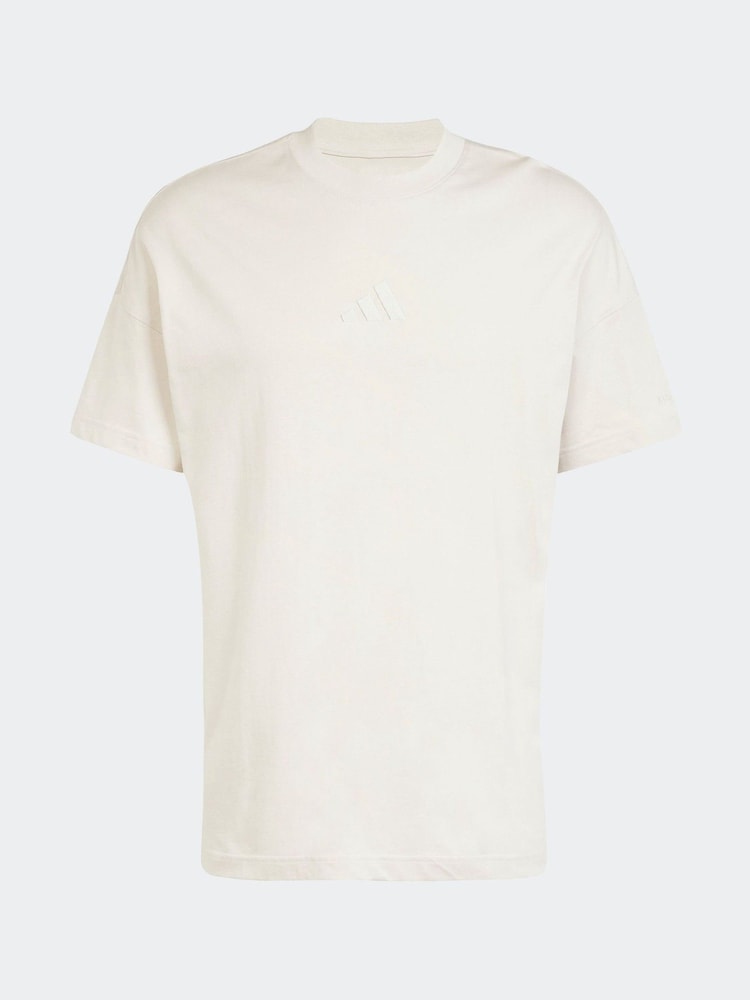 adidas Grey Light ALL SZN T-Shirt - Image 6 of 6