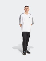 adidas Originals White/Black Oversized T-Shirt - Image 4 of 7