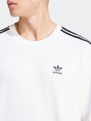 adidas Originals White/Black Oversized T-Shirt - Image 5 of 7