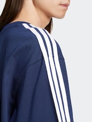 adidas Originals Navy Oversized T-Shirt - Image 2 of 6