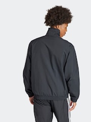 adidas Originals Black/White Adicolor Woven Firebird Jacket - Image 3 of 7