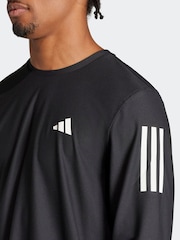 adidas Black Own the Run Long Sleeve Long-Sleeve Top - Image 4 of 6