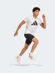 adidas Black Adizero Running Short Pocket Leggings - Image 3 of 6