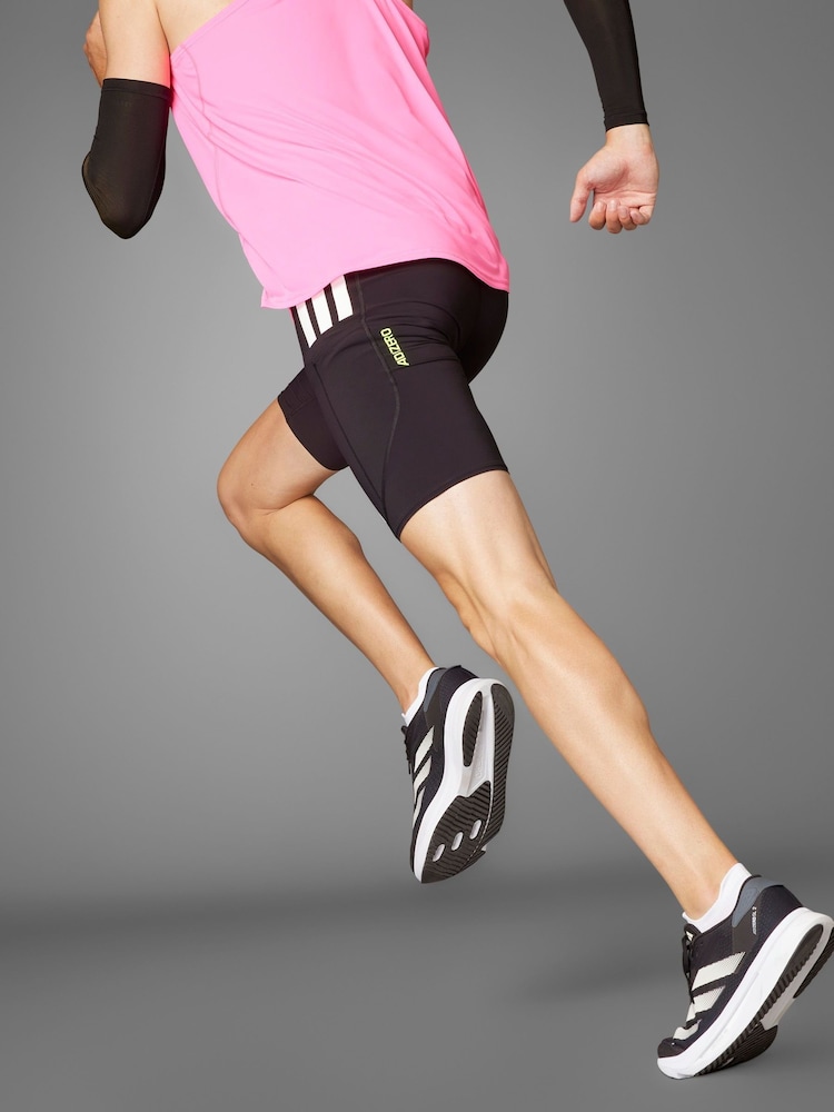 Buy adidas Black Adizero Running Short Pocket Leggings from Next USA