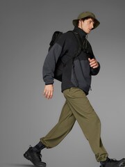 adidas Black/Grey Terrex Multi Climawarm Anorak Fleece - Image 10 of 15