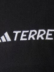 adidas Black/Grey Terrex Multi Climawarm Anorak Fleece - Image 4 of 15