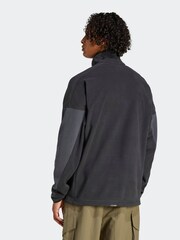 adidas Black/Grey Terrex Multi Climawarm Anorak Fleece - Image 6 of 15