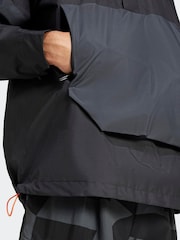 adidas Black/Grey Terrex Xploric 2.5L Climaproof Anorak - Image 4 of 6