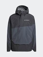 adidas Black/Grey Terrex Xploric 2.5L Climaproof Anorak - Image 5 of 6