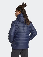adidas Navy Terrex Essentials Climawarm Insulated Hooded Jacket - Image 2 of 6