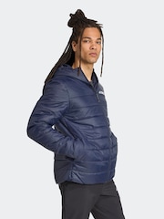 adidas Navy Terrex Essentials Climawarm Insulated Hooded Jacket - Image 3 of 6