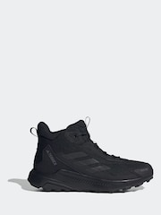 adidas Terrex Black Terrex Anylander Mid Rain.Rdy Hiking Trainers - Image 1 of 10