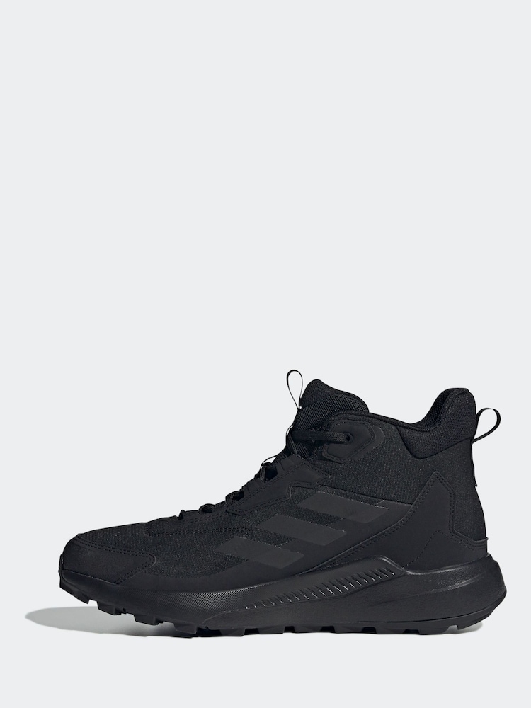 adidas Terrex Black Terrex Anylander Mid Rain.Rdy Hiking Trainers - Image 2 of 10