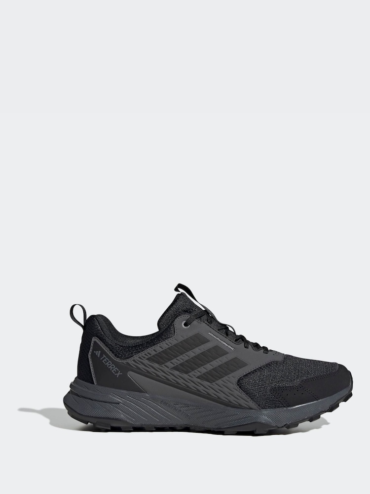 adidas Terrex Black Tracefinder Trail Running Trainers - Image 1 of 9